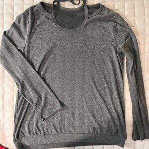 CAN’T FIND THIS ANYWHERE? Here it is! Gray Women's Stretch Long Sleeve Top